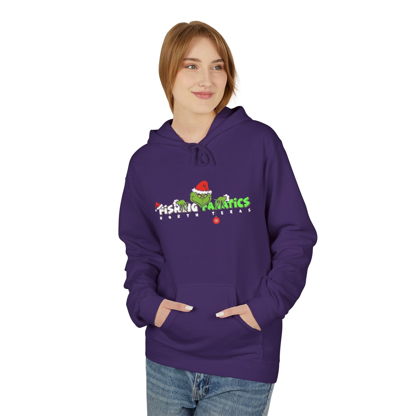 Adult Fishmas Fleece Hoodie