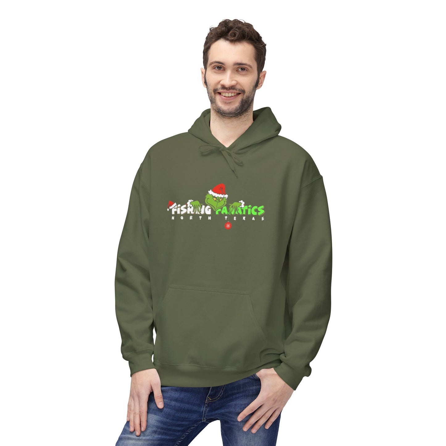 Adult Fishmas Fleece Hoodie