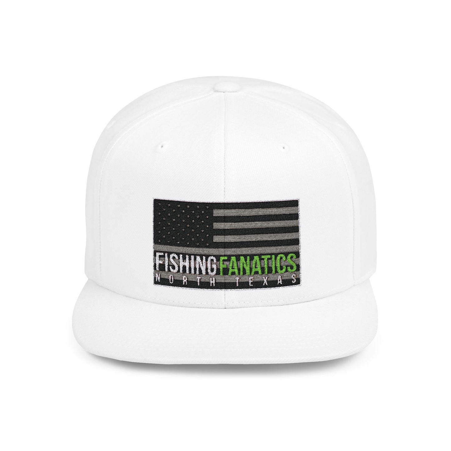 American Flag Flat Bill Snapback