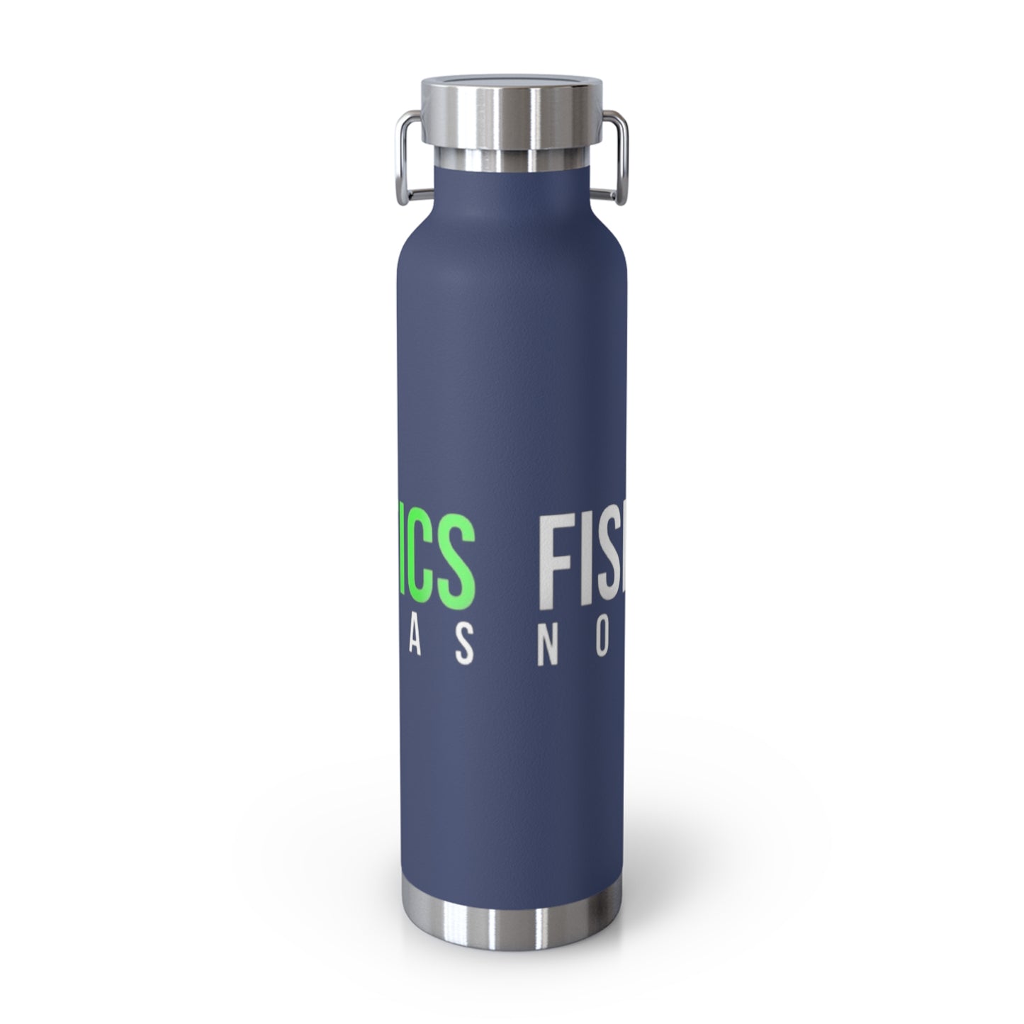 Fishing Fanatics Copper Vacuum Insulated Bottle, 22oz