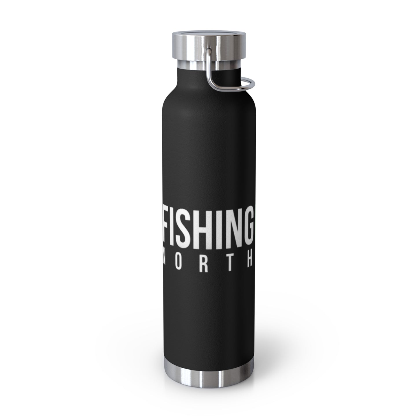 Fishing Fanatics Copper Vacuum Insulated Bottle, 22oz