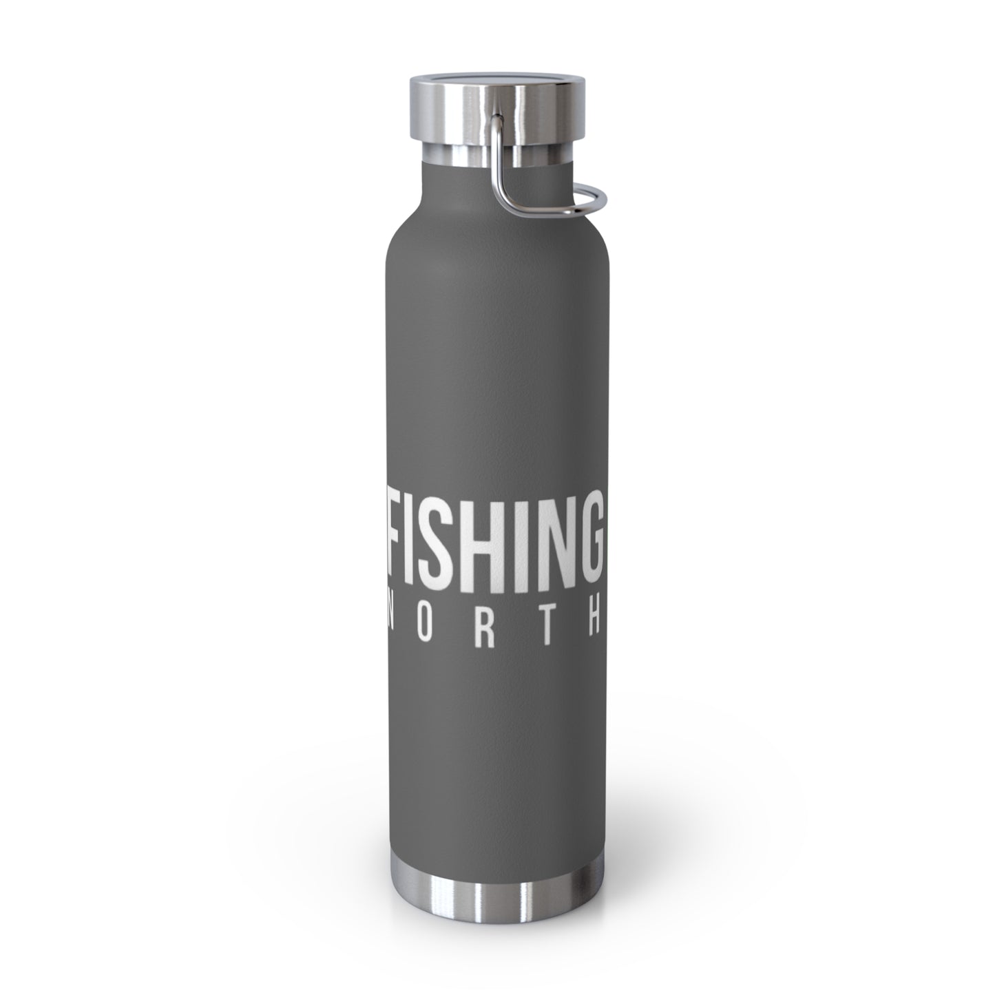 Fishing Fanatics Copper Vacuum Insulated Bottle, 22oz