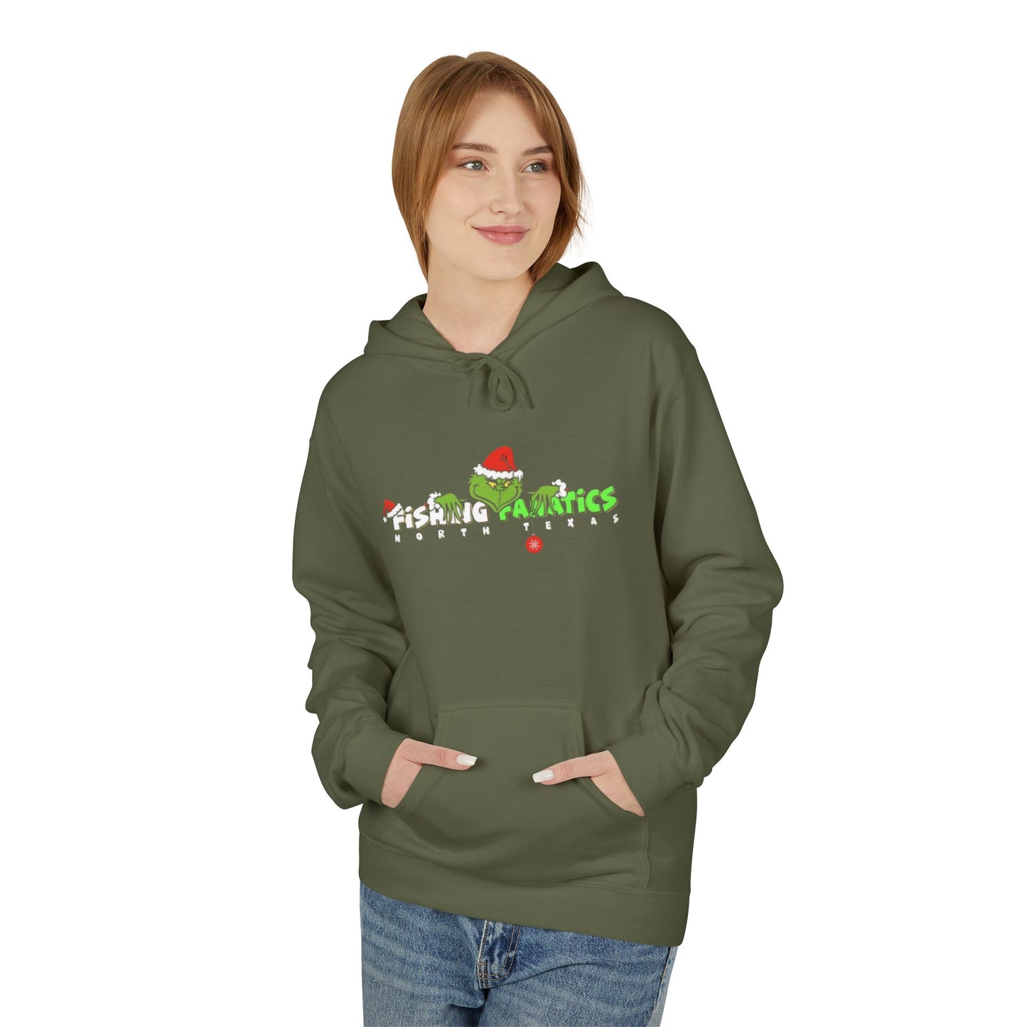 Adult Fishmas Fleece Hoodie