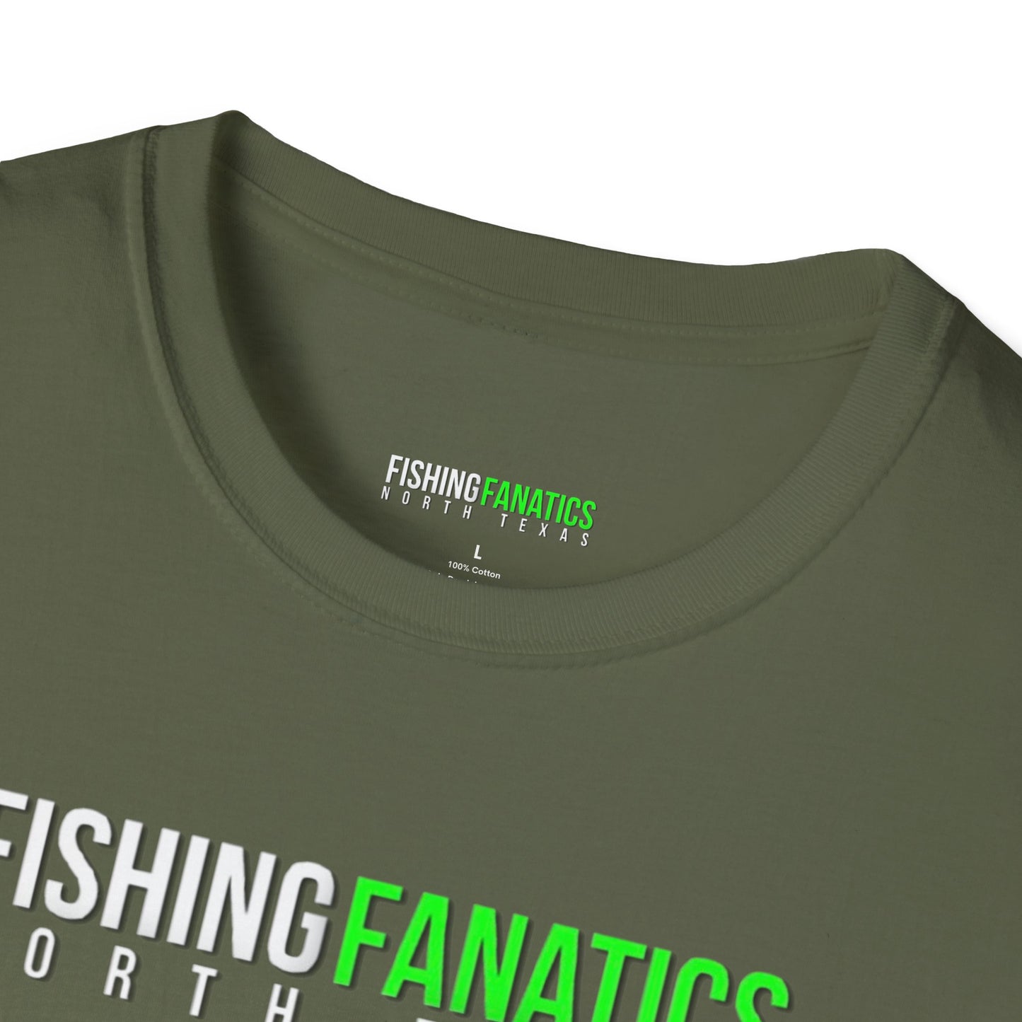 Adult Fishing Fanatics Unisex Softstyle T-Shirt