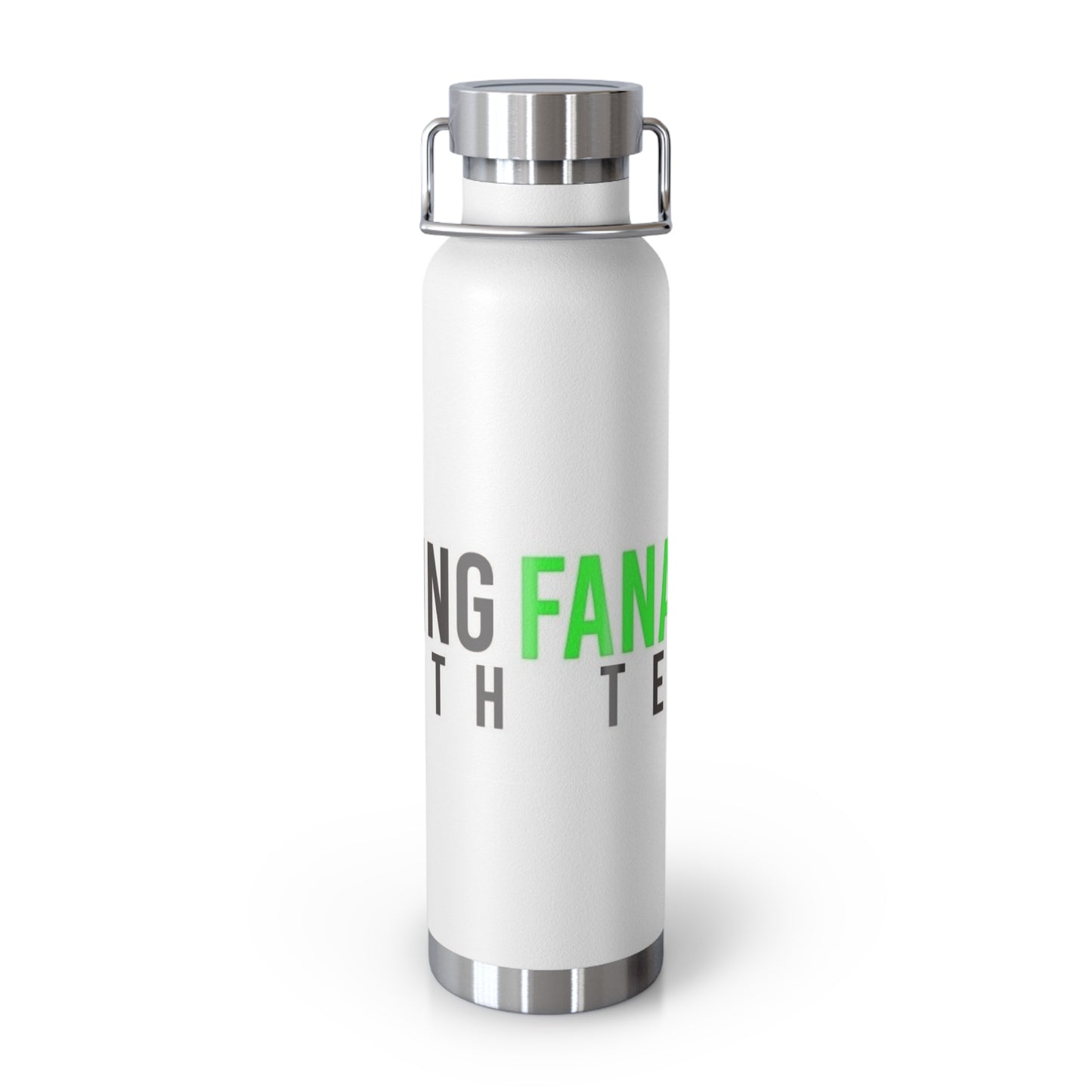 Fishing Fanatics Copper Vacuum Insulated Bottle, 22oz